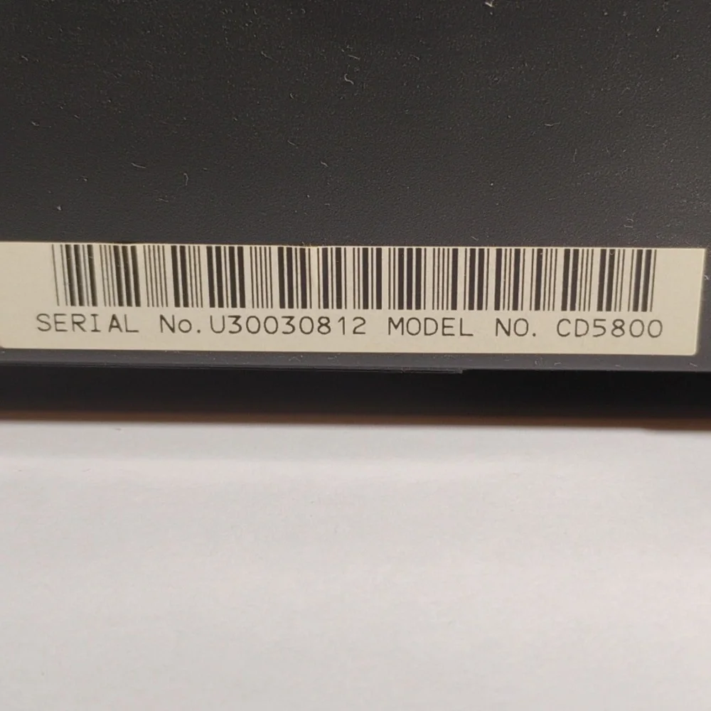 Symphonic 5 Disc Automatic CD Changer CD5800